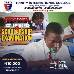 Finding the Best Secondary School: JSS1 Entrance and Scholarship Examination